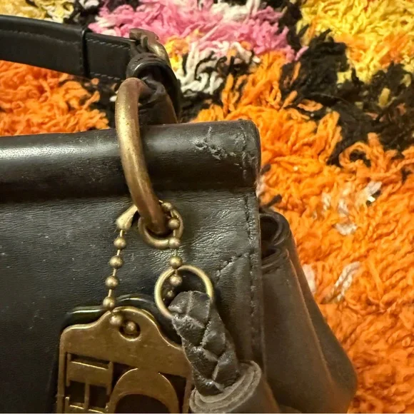 Vintage Coach Legacy City Willis Top Handle Bag - Picture 5 of 9